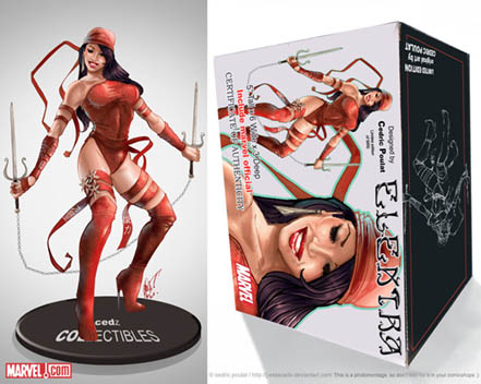 Zatanna, Elektra, Rogue, Sexy, Figurine, Statue, Marvel, DC