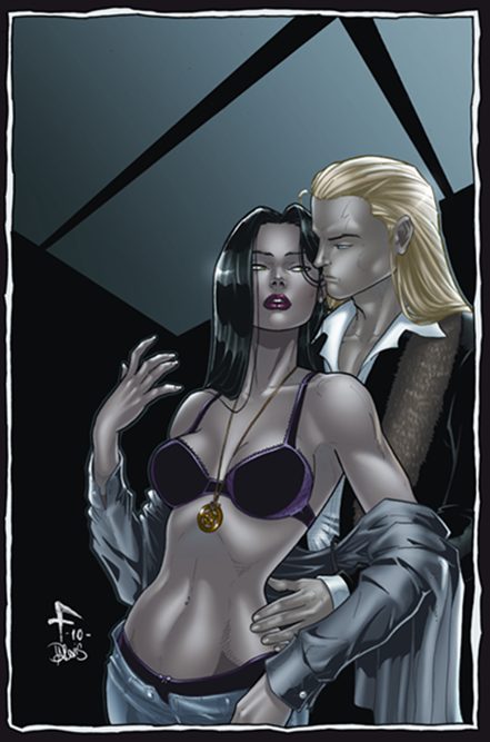 dusk, eve, vampire, david doub, graphic novel