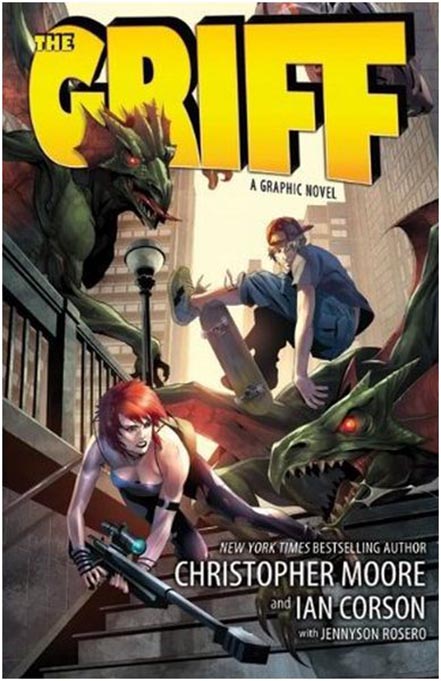 The Griff, Griff, Christopher Moore, Ian Corson, Jennyson Rosero, artwork, graphic novel, review