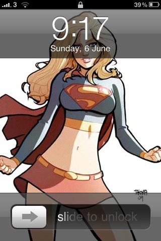 Supergirl, iPhone, iPad, Wallpaper, Bayonetta, Bizarro Superman, Tiramisu, Ghost Rider, Black Cat