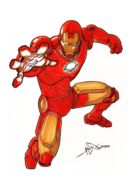 Iron-Man, ironman, Tony Stark, commission, James Nguyen