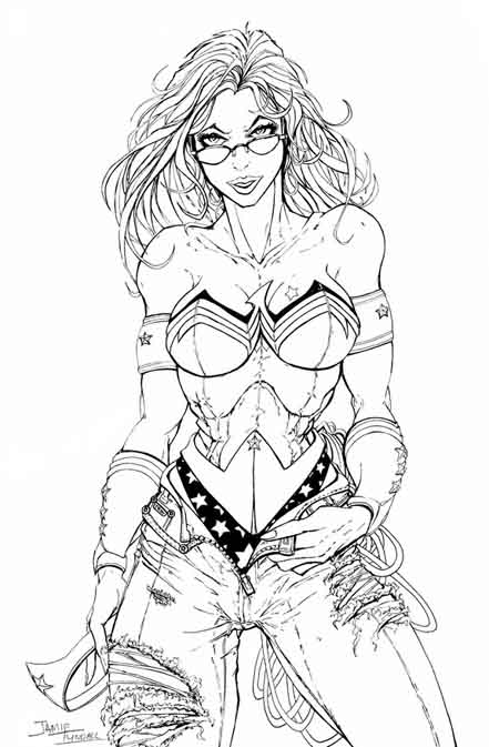 Sketch Wonder Woman Sketch So where are you from