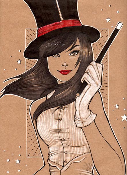 Zatanna, Cinderella, Fables, Fables are Forever, Chrissie Zullo, Cover, Fables cover, artwork