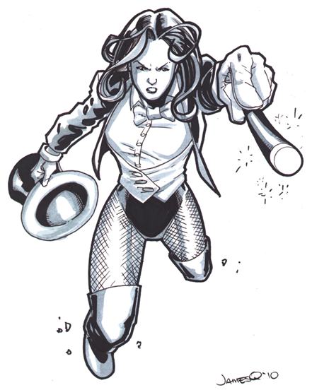 Elektra – Zatanna – Rogue – Huntress – Marvel DC Women by James Nguyen ...